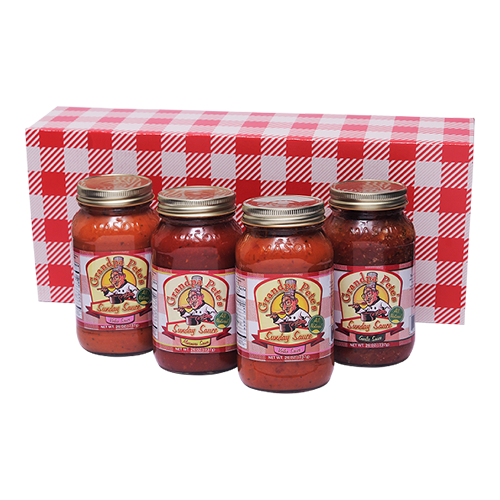 4 Pack of Grandpa Pete's Sunday Sauce